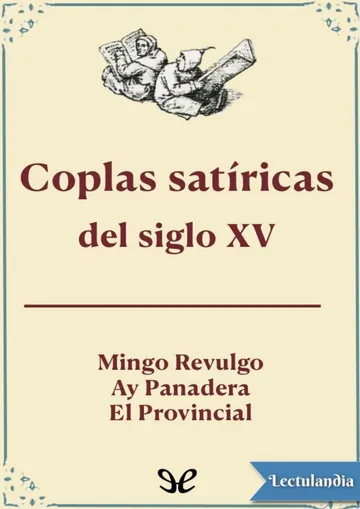 Coplas satíricas del siglo XV de Anónimo, portada del libro