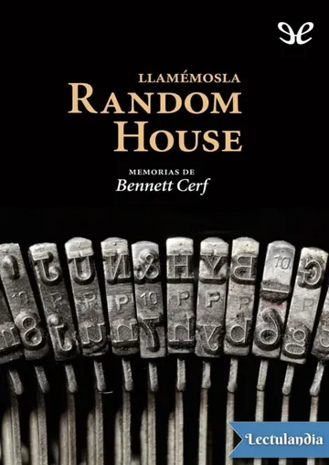 Llamémosla Random House de Bennett Cerf, portada del libro