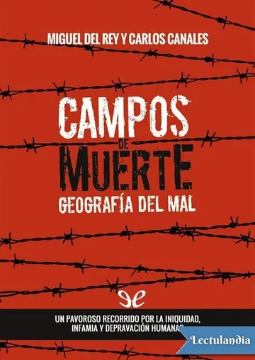 Campos de muerte de Carlos Canales, portada del libro