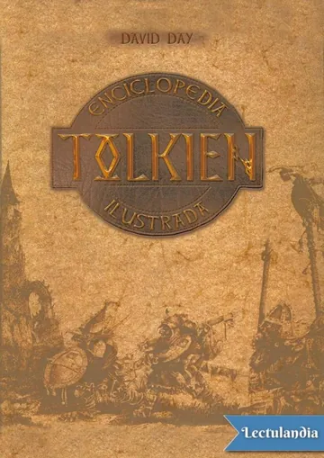 Tolkien: Enciclopedia ilustrada de David Day, portada del libro