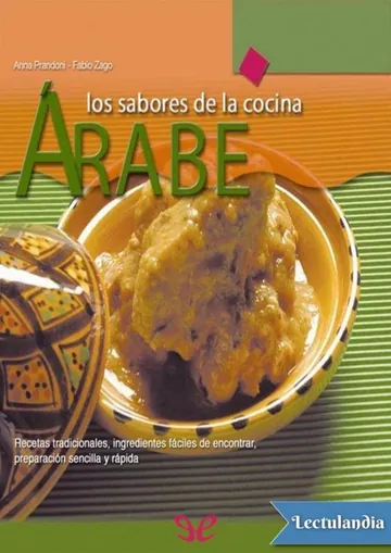 Los sabores de la cocina árabe de Anna Prandoni, portada del libro