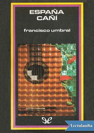 España cañí de Francisco Umbral, portada del libro