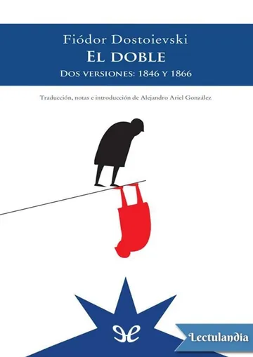 El doble de Fiódor Dostoyevski, portada del libro