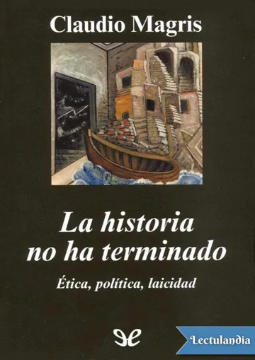 La historia no ha terminado de Claudio Magris, portada del libro