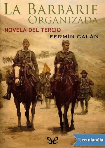 La barbarie organizada de Fermín Galán, portada del libro