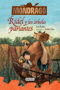 Rídel y los árboles parlantes de Ana Galán, portada del libro