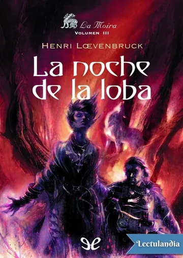 La noche de la loba de Henri Loevenbruck, portada del libro