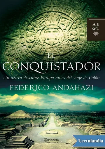 El conquistador de Federico Andahazi, portada del libro