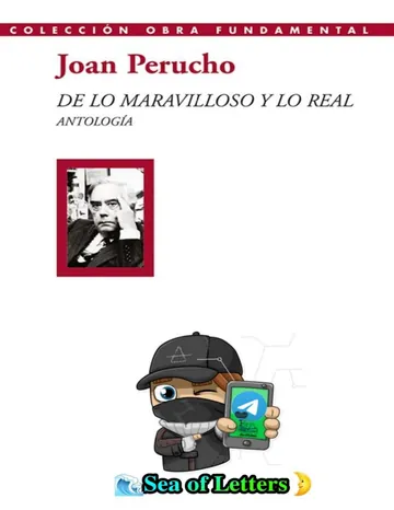 De lo maravilloso y lo real de Joan Perucho, portada del libro