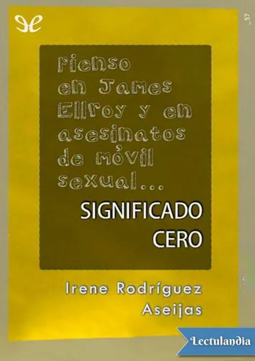 Significado cero de Irene Rodríguez Aseijas, portada del libro