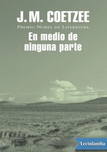 En medio de ninguna parte de J. M. Coetzee, portada del libro