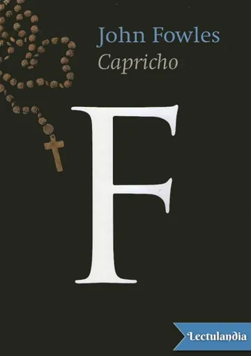 Capricho de John Fowles, portada del libro