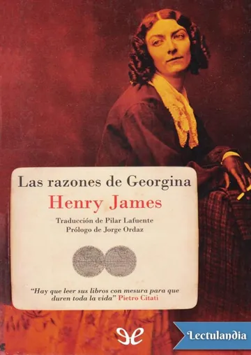 Las razones de Georgina de Henry James, portada del libro