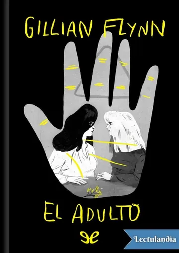 El adulto de Gillian Flynn, portada del libro