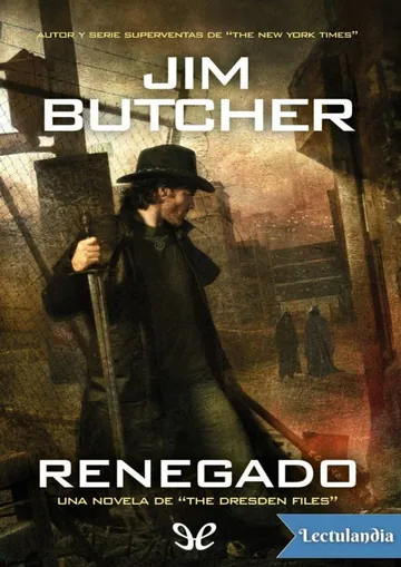 Renegado de Jim Butcher, portada del libro