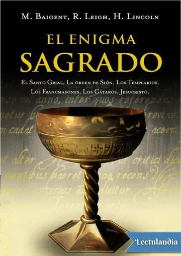 El enigma sagrado de Michael Baigent, portada del libro