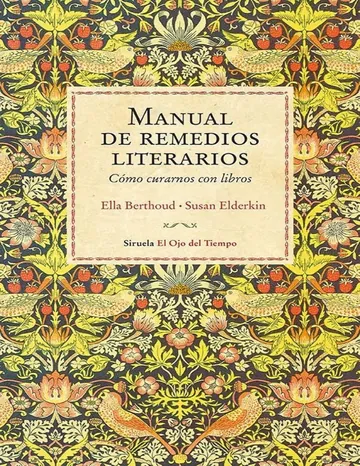 Manual de remedios literarios de Ella Berthoud, portada del libro