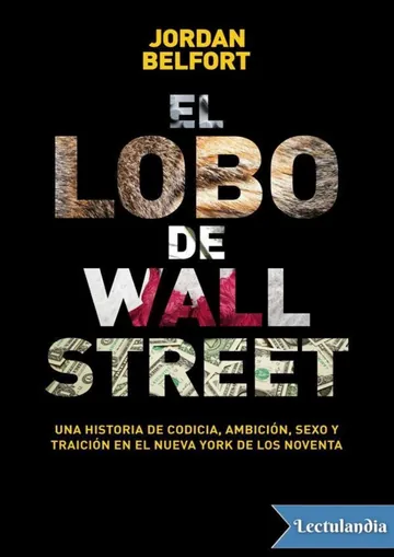 El lobo de Wall Street de Jordan Belfort, portada del libro