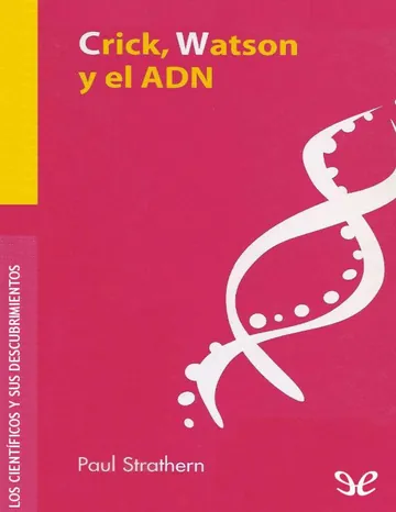 Crick, Watson y el ADN de Paul Strathern, portada del libro