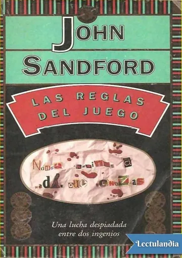 Las reglas del juego de John Sandford, portada del libro