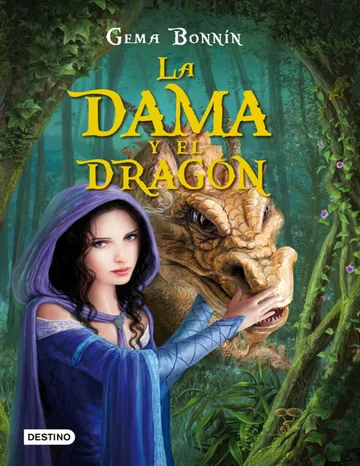 La dama y el dragón de Gema Bonnín Sánchez, portada del libro