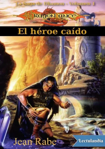El héroe caído de Jean Rabe, portada del libro
