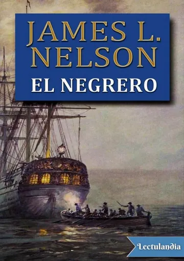 El negrero de James L. Nelson, portada del libro