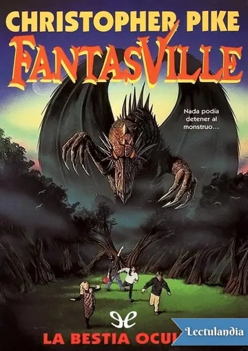La bestia oculta de Christopher Pike, portada del libro