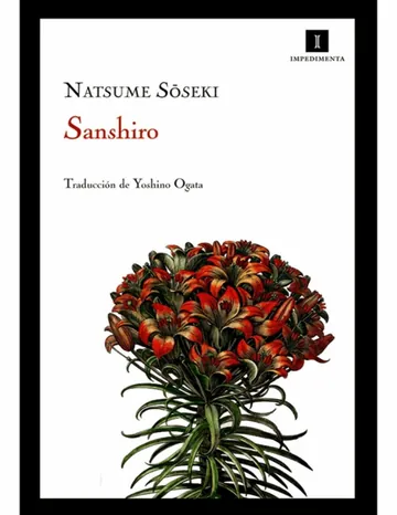 Sanshiro de Natsume Soseki, portada del libro