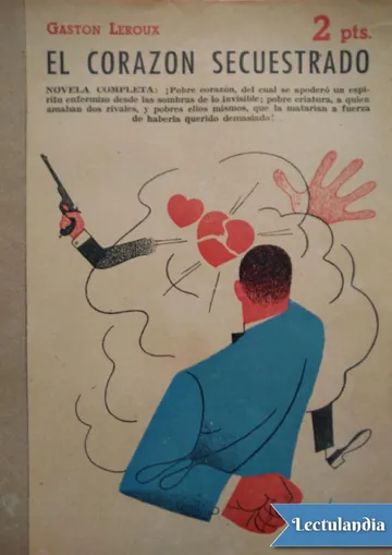 El corazón secuestrado de Gaston Leroux, portada del libro