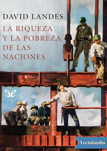 La riqueza y la pobreza de las naciones de David S. Landes, portada del libro