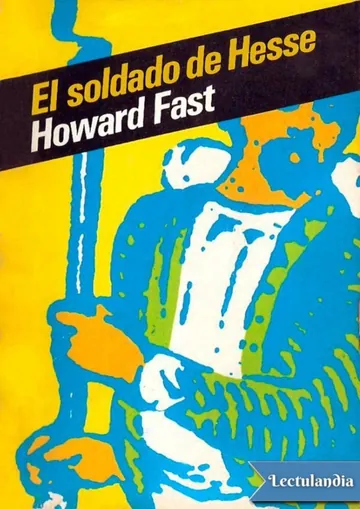 El soldado de Hesse de Howard Fast, portada del libro