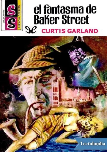 El fantasma de Baker Street de Curtis Garland, portada del libro