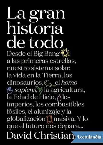 La gran historia de todo de David Christian, portada del libro