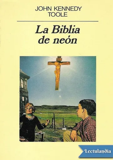 La Biblia de neón de John Kennedy Toole, portada del libro