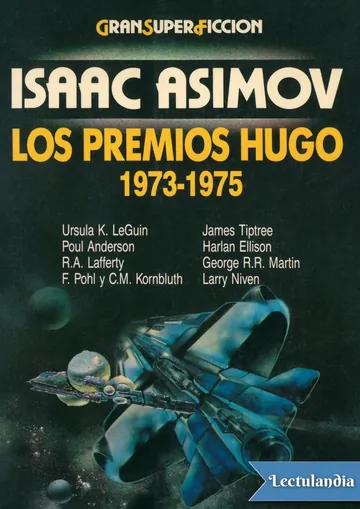 Los premios Hugo 1973-1975 de AA. VV., portada del libro