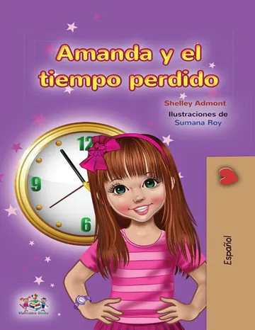 Amanda y el tiempo perdido de Shelley Admont, portada del libro