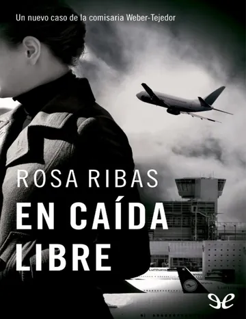 En caída libre de Rosa Ribas, portada del libro