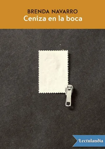 Ceniza en la boca de Brenda Navarro, portada del libro