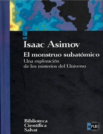 El monstruo subatomico de Isaac Asimov, portada del libro