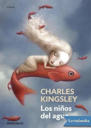Los niños del agua de Charles Kingsley, portada del libro