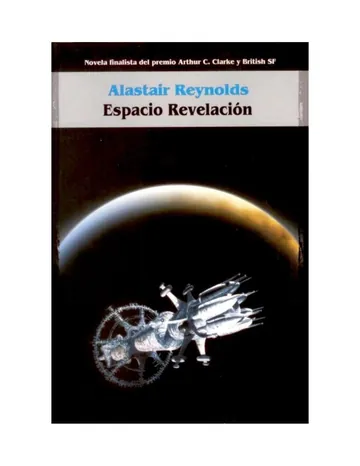 Espacio revelación de Alastair Reynolds, portada del libro
