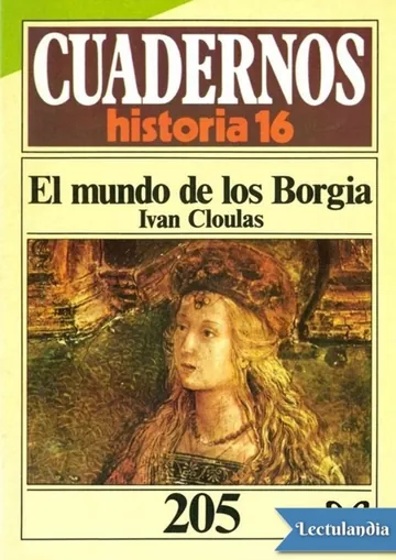 El mundo de los Borgia de Ivan Cloulas, portada del libro