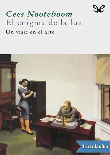 El enigma de la luz de Cees Nooteboom, portada del libro