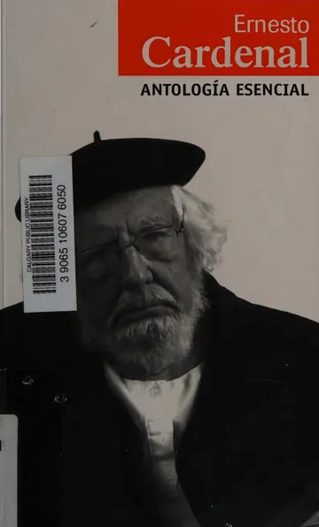 Antología esencial de Ernesto Cardenal, portada del libro