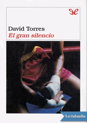 El gran silencio de David Torres, portada del libro