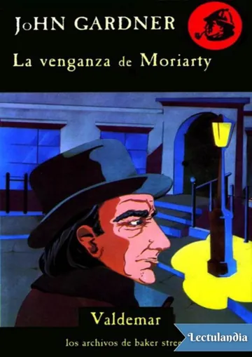 La venganza de Moriarty de John Gardner, portada del libro