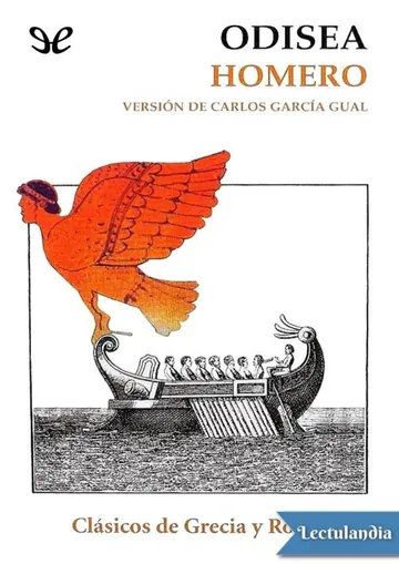 Odisea (v. Carlos García Gual) de Homero, portada del libro