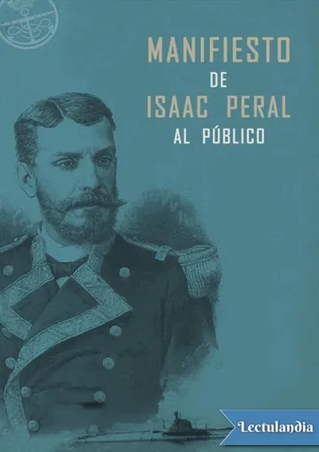 Manifiesto de Isaac Peral al público de Isaac Peral y Caballero, portada del libro