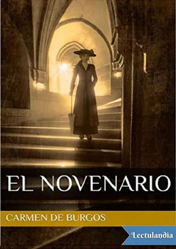 El novenario de Carmen de Burgos, portada del libro